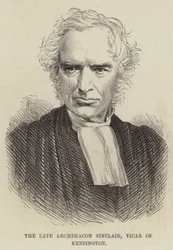 Der verstorbene Erzdiakon Sinclair, Pfarrer von Kensington